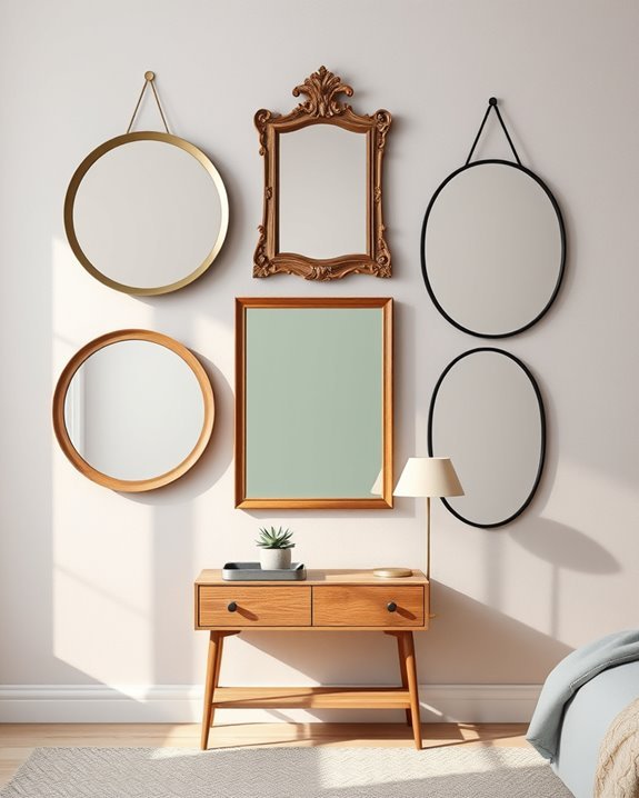 customizable mirrors for personalization