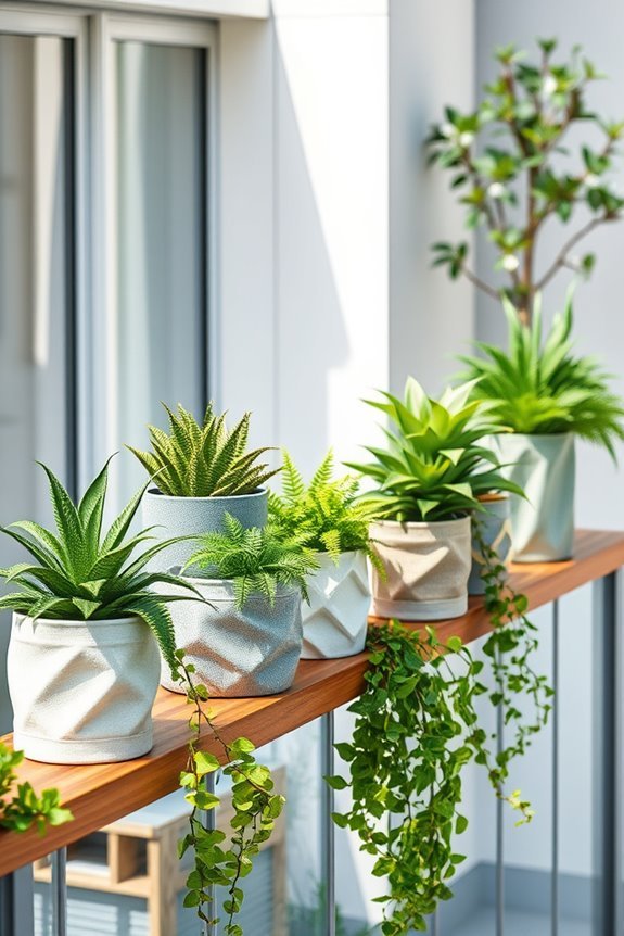 customizable stylish fabric planters