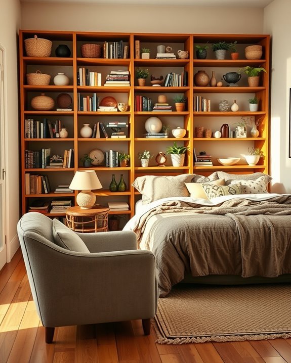 customized cozy reading corner