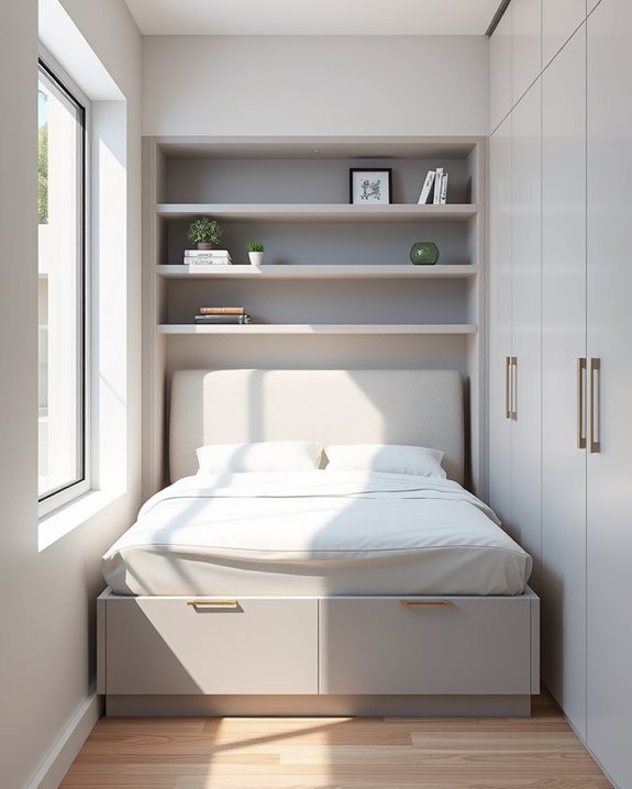 customized elegant space saving bed