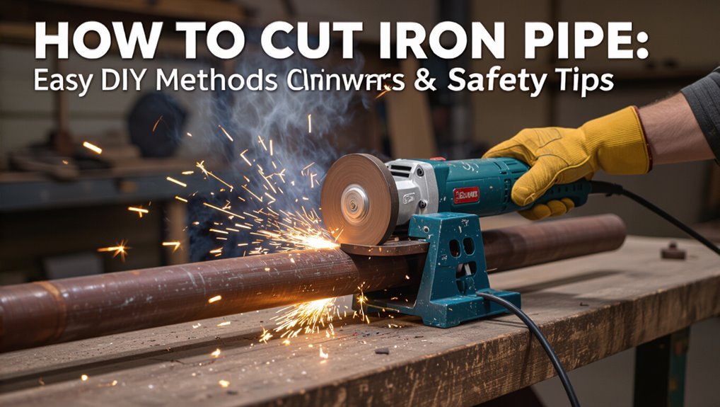 cutting iron pipe safely techniques