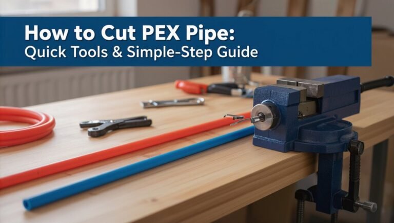 cutting pex pipe guide