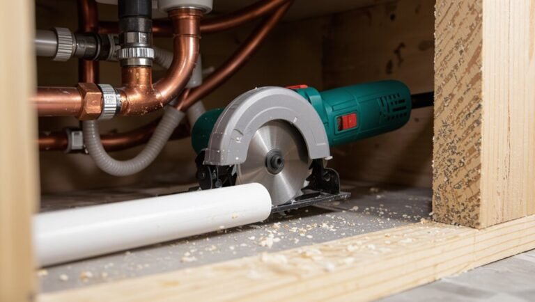 cutting pvc in confined spaces