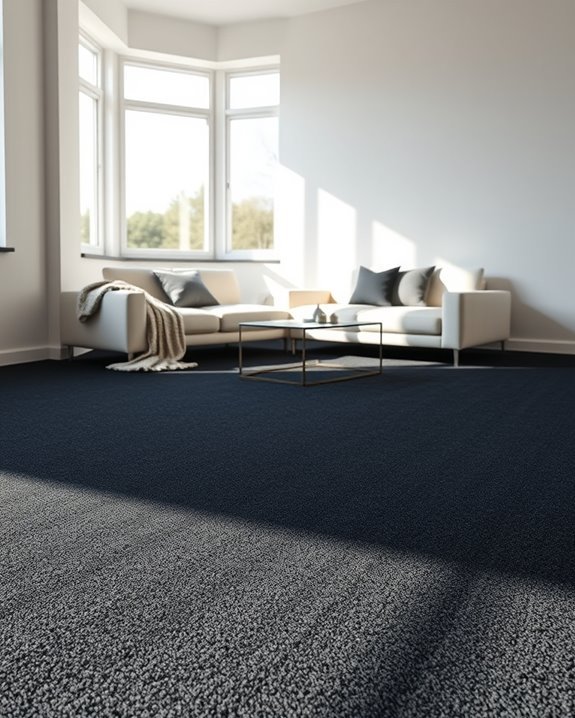 dark carpet minimalist harmony