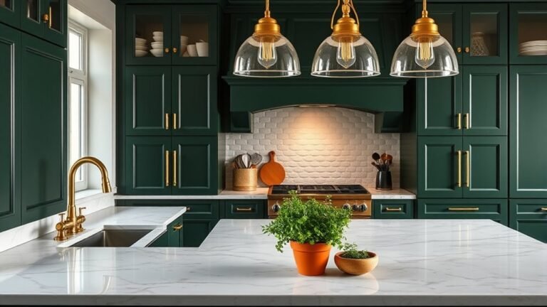 dark green kitchen inspiration