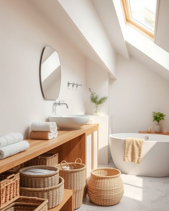decorative baskets for organization