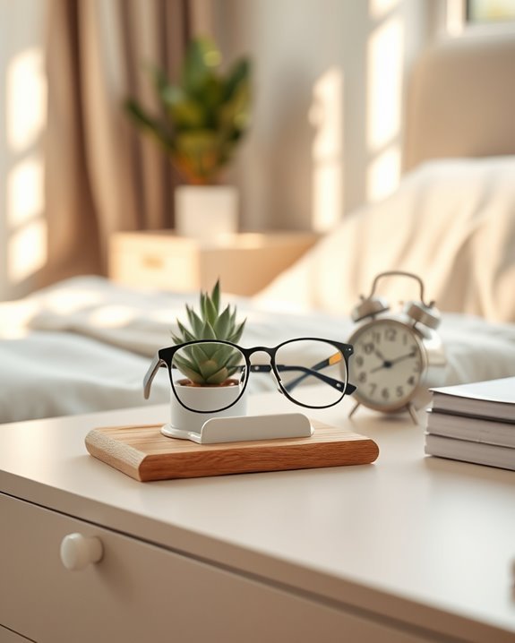 designate a glasses spot