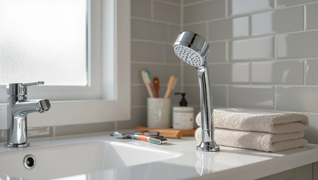 detecting low shower pressure