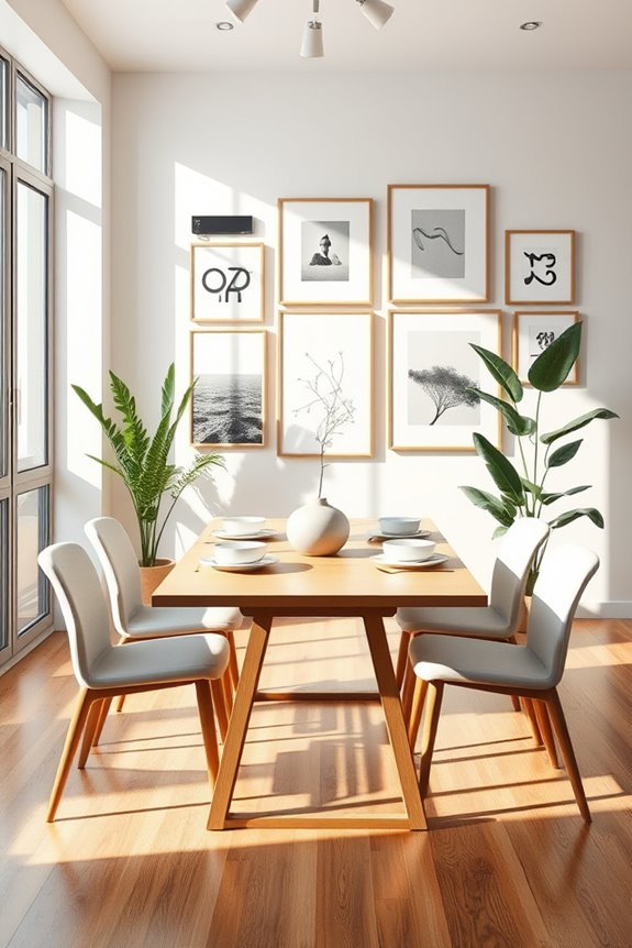 dining room art transformation