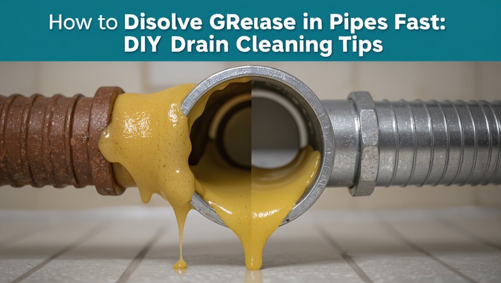 dissolve kitchen grease quickly