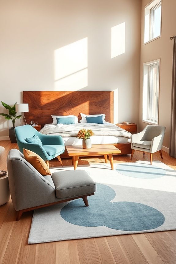 diverse and comfortable seating