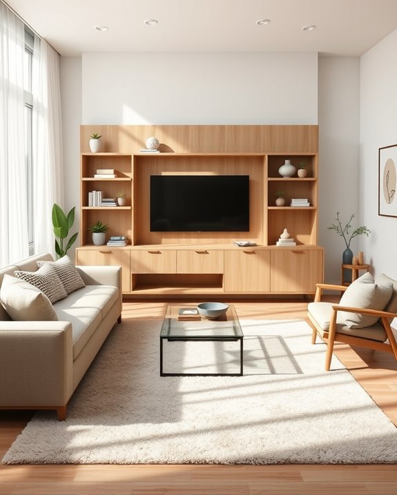 diverse entertainment center styles