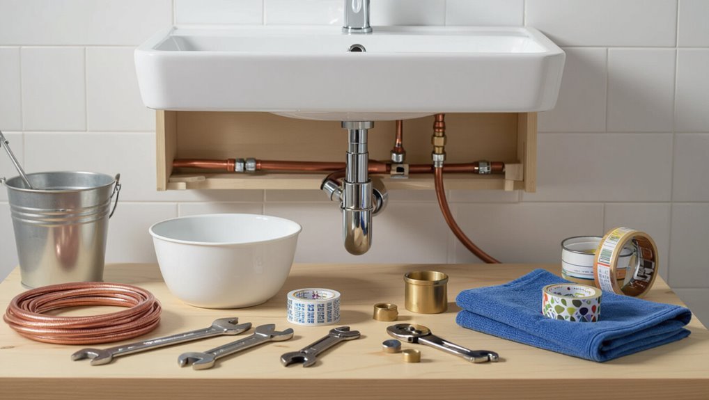 diy bathroom plumbing guide