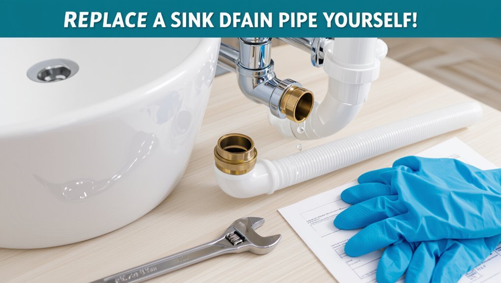 diy bathroom sink drain replacement