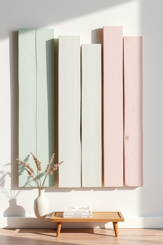 diy colorful wall art