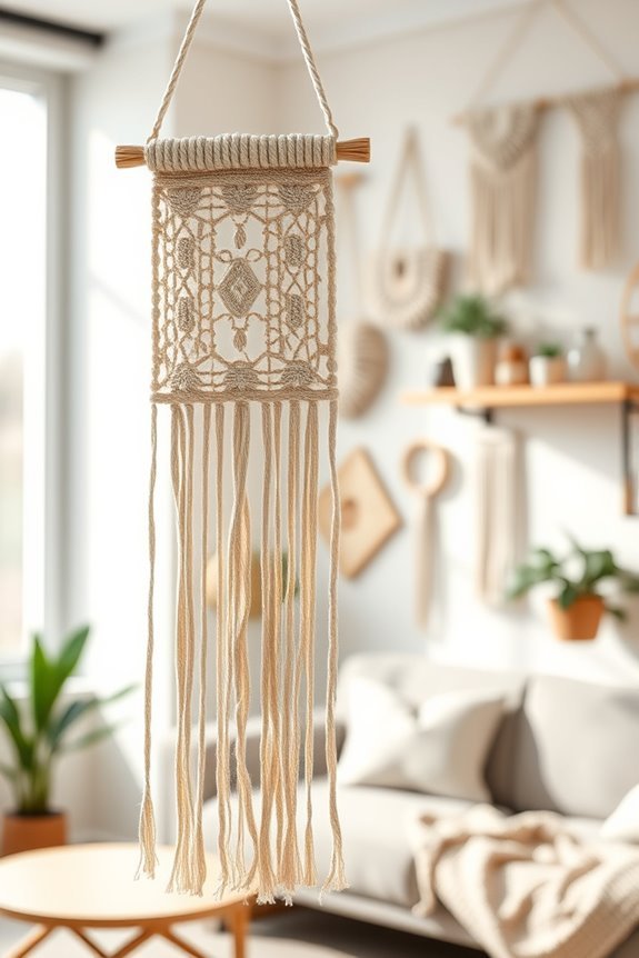 diy macrame wall art