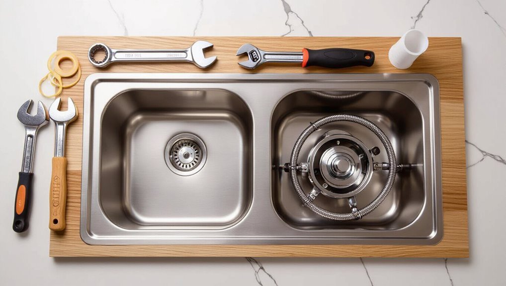 double sink installation guide