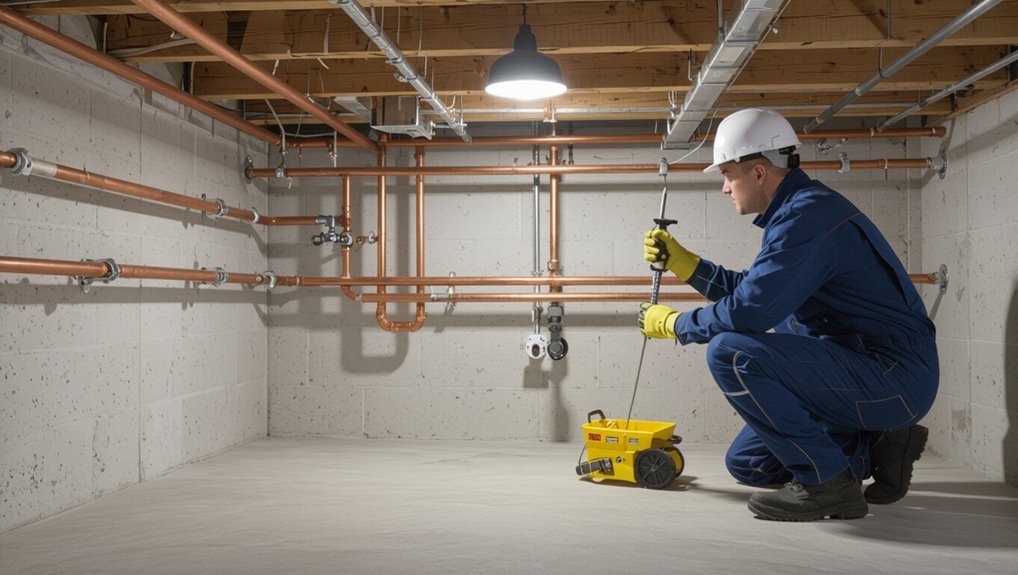 drain exposed vulnerable pipes