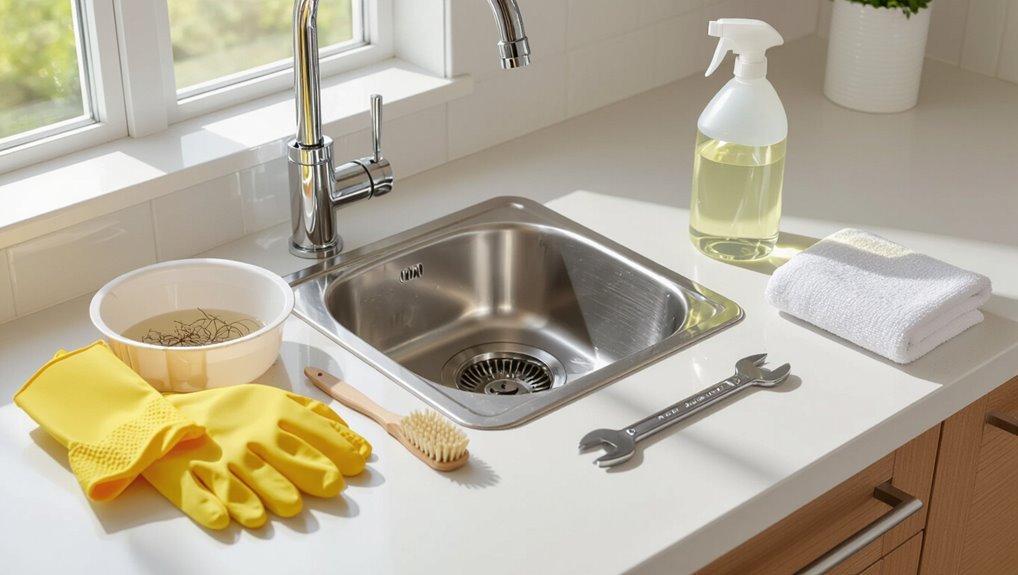 drain trap odors and clogs