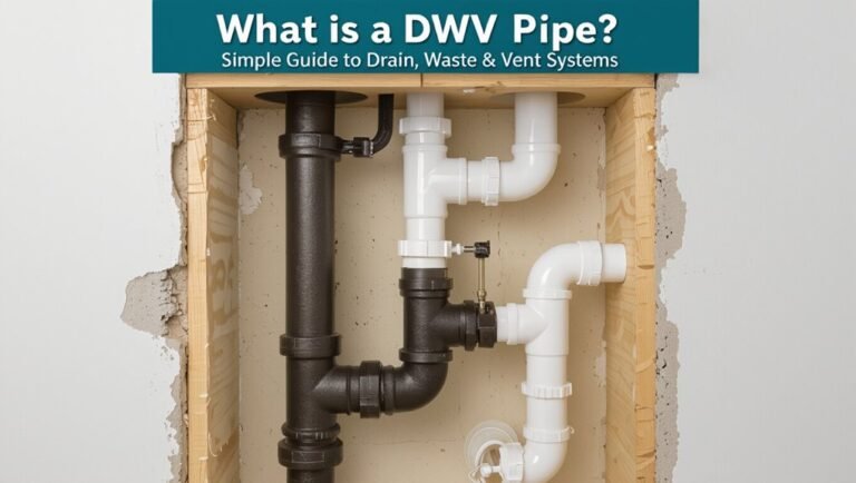drain waste vent plumbing system