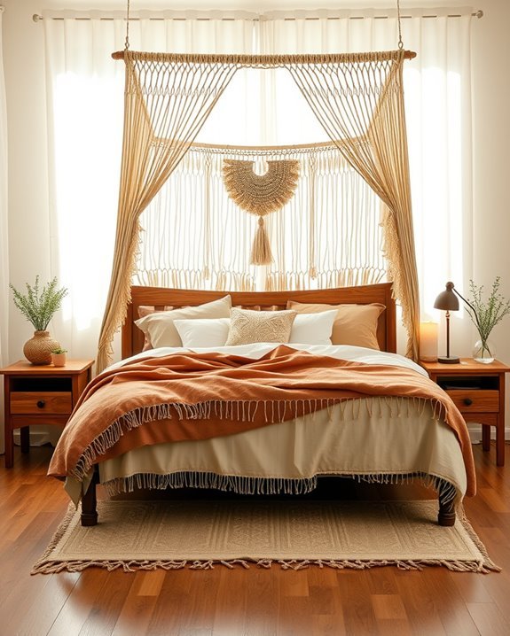 dreamy bohemian bedroom retreat