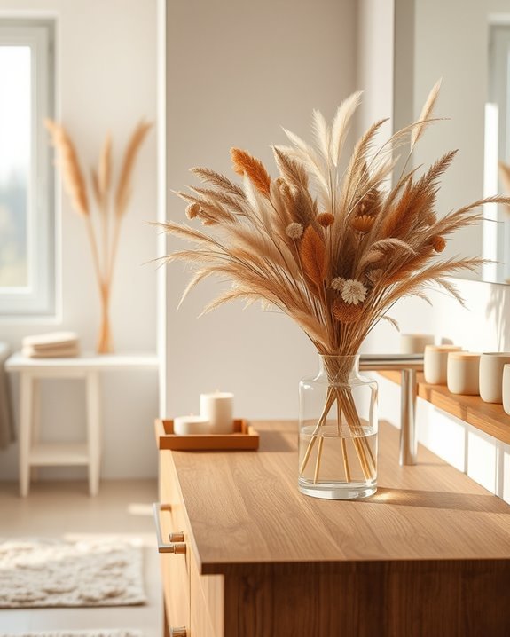 dried flowers for elegance