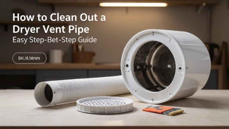 dryer vent cleaning steps