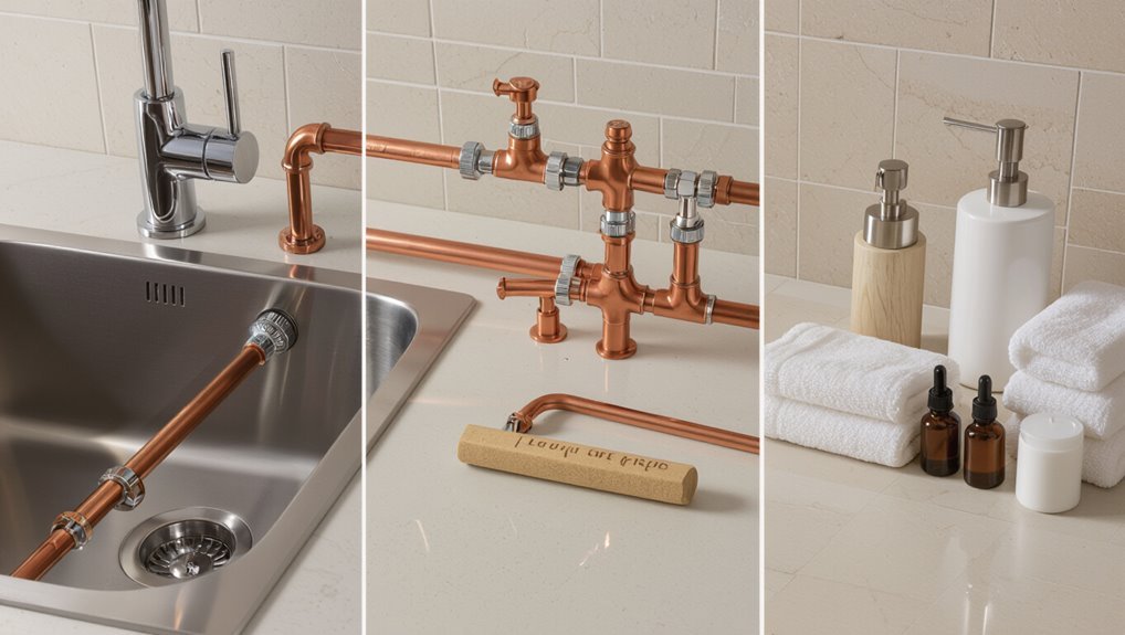 durable copper piping for homes