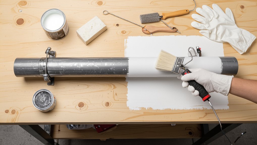 durable rust free pipe coating