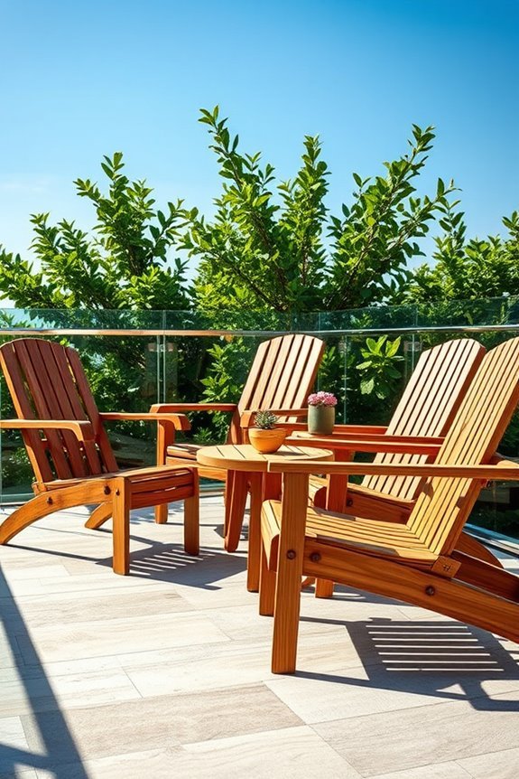 durable stylish teak chairs