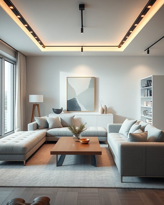 dynamic adjustable feature lighting