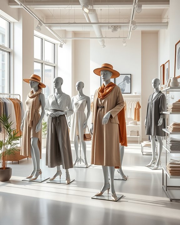 dynamic mannequin display creativity