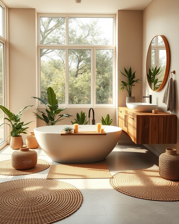 earthy tones for tranquility