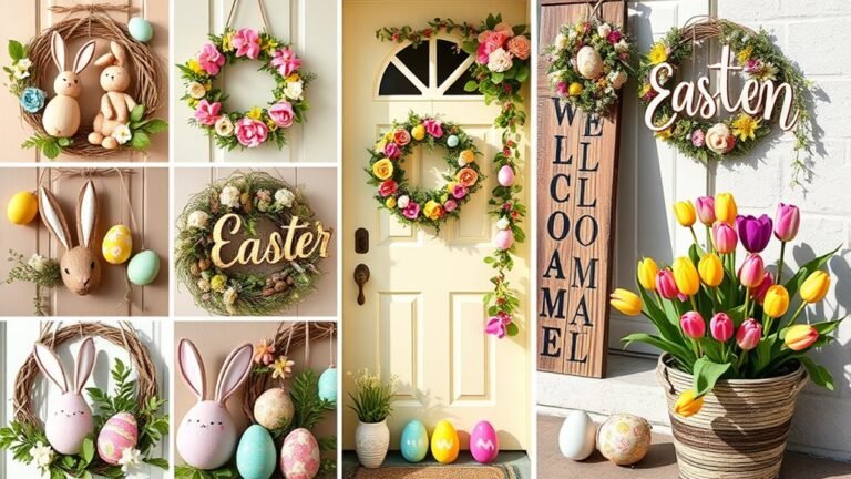 easter themed door decoration ideas