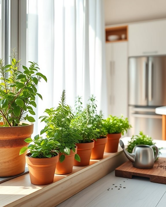 easy indoor herb gardening