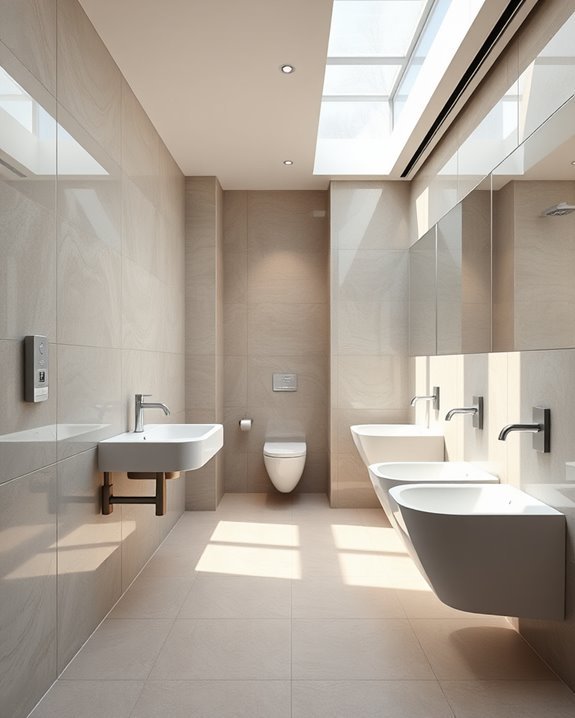 easy to clean wall surfaces