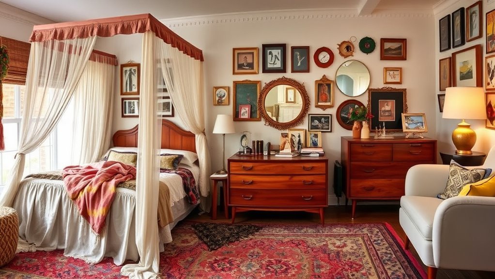 eclectic bedroom design inspiration