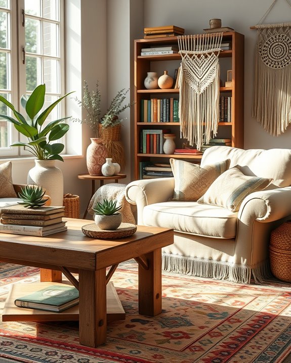 eclectic vintage furniture decor