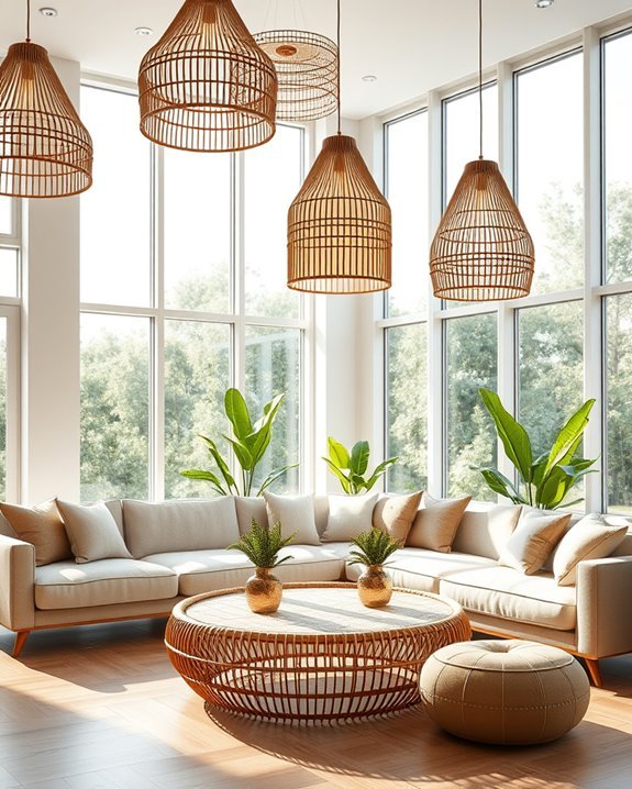 eco friendly bamboo light fixtures