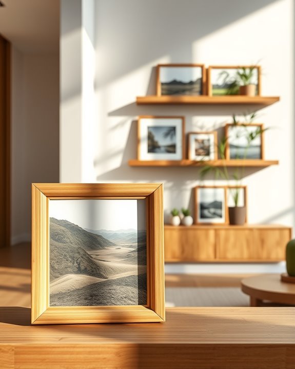 eco friendly bamboo picture frames
