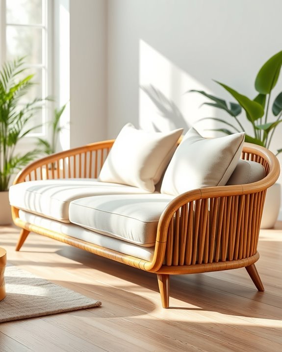 eco friendly bamboo sofa styles