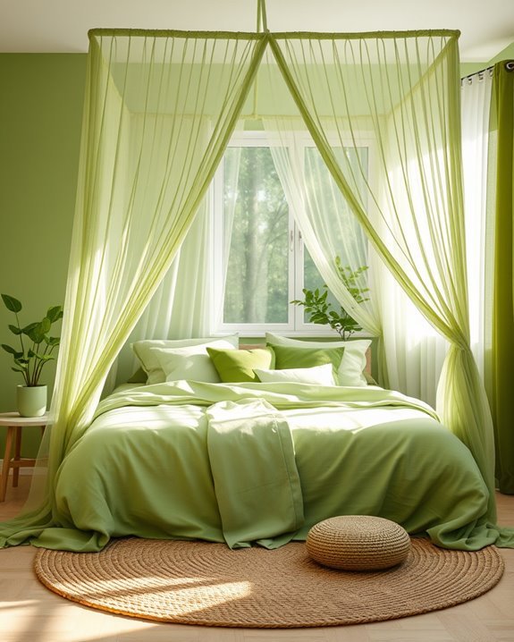 eco friendly bed canopy styles