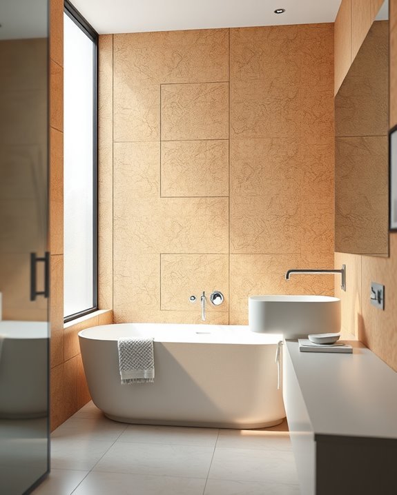 eco friendly cork wall panels