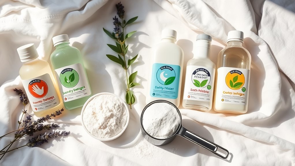 eco friendly laundry detergent selection