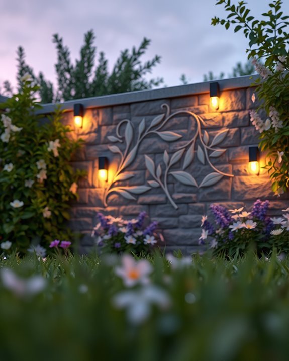 eco friendly outdoor wall art