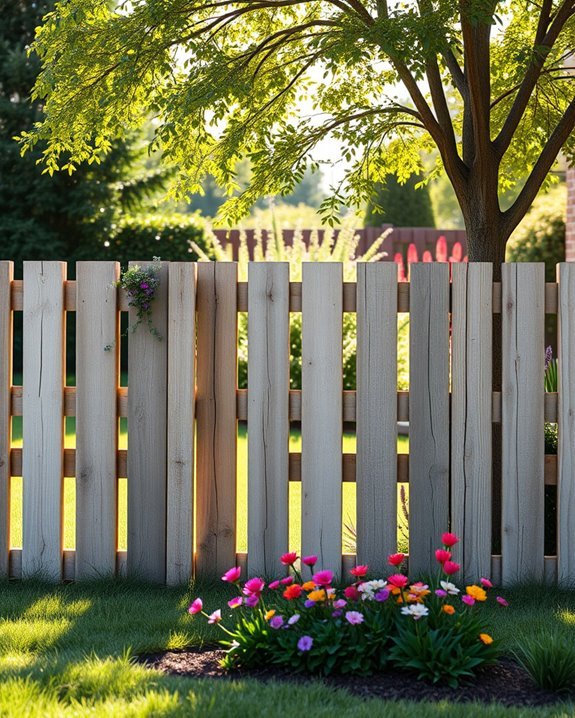 eco friendly pallet fence solution