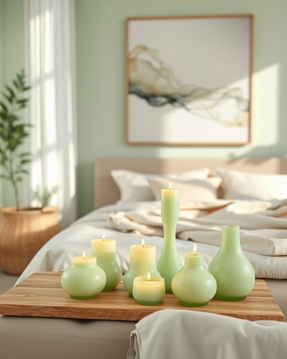 eco friendly serene candle holders