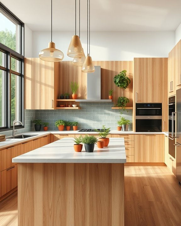 eco friendly stylish kitchen design
