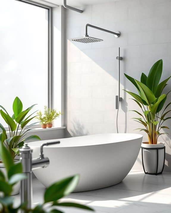 eco friendly water saving showerheads