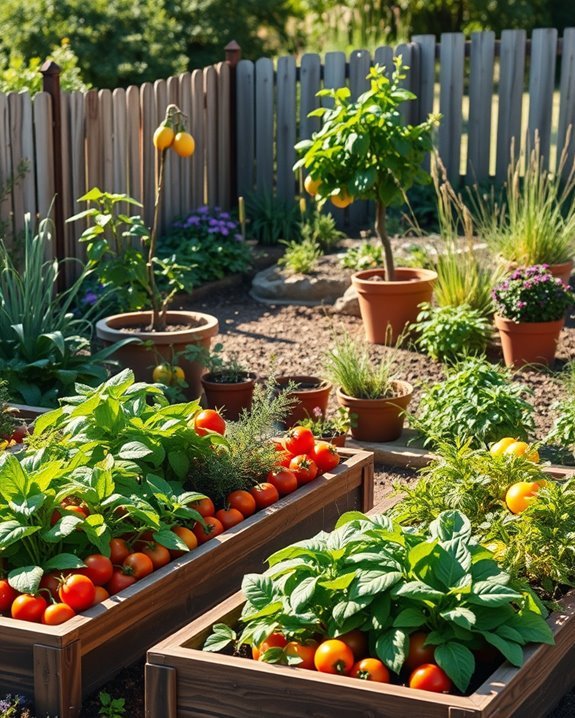 edible beauty for gardens